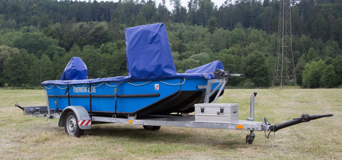 Mehrzweckboot der Feuerwehr Cölbe