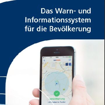 Die Warn-App KATWARN auf einem Smartphone