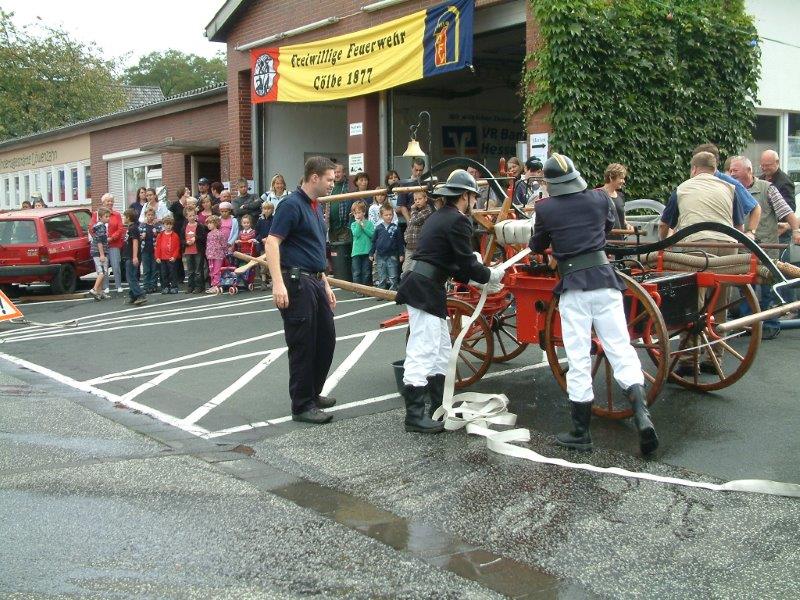 Mitglieder des Feuerwehrvereins Cölbe bei einer Veranstaltung